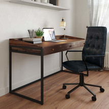 Distressed Blue Swivel Office Chair - Foley - $157.99