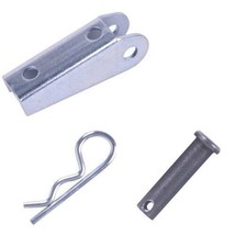Truck Door Hardware Cable Anchor Bracket w/ Clevis Pin Zinc Plated Todco... - $150.68 MXN
