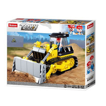 Sluban Town Bulldozer Construction Model Bricks 231pcs - £34.33 GBP