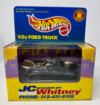 Vintage Hot Wheels JC Whitney Black 40&#39;s Ford Truck Limited Edition - £7.07 GBP