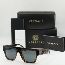 VERSACE VE4430U 108/87 Havana/Dark Grey 53-20-140 Sunglasses New Authentic - £121.38 GBP