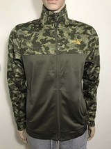 The North Face Men&#39;s 100 Cinder Full Zip Jacket New Taupe Green Camo S LAST ONE! - £35.35 GBP