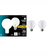 EcoSmart 40-Watt Equivalent G25 Dimmable Thinner Filament LED Edison Bul... - $14.26 CAD