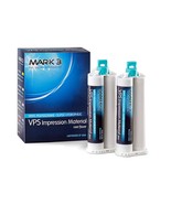 MARK3 VPS Impression Material Light Body Fast Set 2 x 50ml Cartridges 30... - $25.00