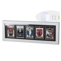 Trading Card Display Case - Baseball Card Display Case Wall Mount, Hold ... - £50.81 GBP