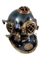 US Navy Mark V Antique Diving Divers Helmet Brass Steel Full Size Maritime - £131.78 GBP