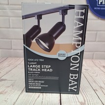 Hampton Bay 1- Light Large Step Track Head Black Finish Par30/BR30 - €9,99 EUR