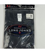 NEW Black Thermal Shirt Only Morgan Mills Long Johns VTG NOS - £7.86 GBP