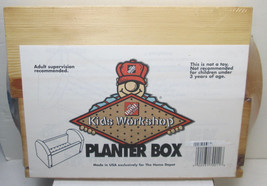 The Home Depot Kids Workshop Planter Box Wood Kit - £10.39 GBP