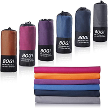 Microfiber Travel Sports Towel-Quick Dry, Soft Lightweight, Absorbent, Compact T - £9.35 GBP