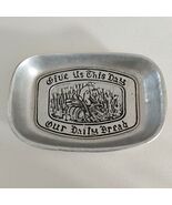 Wilton Armetale Give Us This Day Bread Serving Tray, Rectangular 9&quot;x6&quot;, ... - $6.93