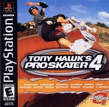 Tony Hawks Pro Skater 4 - Sony PlayStation 1 PS1 PS2 PS3 PS PSX Video Game  - $26.00