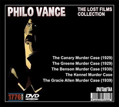 PHILO VANCE LOST FILMS COLLECTION [DVD-R] - £29.88 GBP