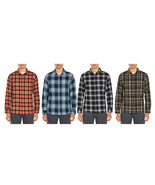 NEW Eddie Bauer Men&#39;s Bristol Plaid Soft Flannel Shirt 100% Cotton MSRP $75 - £31.59 GBP