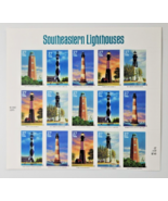 2002 USPS Stamp 20 per Sheet Southeastern Lighthouses MMH B9 - £14.90 GBP