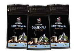 Coffee Dark Roast Whole Bean Organic Guatemala - Organic Guatemalan Whole B EAN S - £31.24 GBP