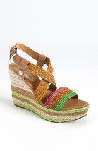 Ivanka Trump Tally Sandals Wedge  size 10 New $149 - $83.22