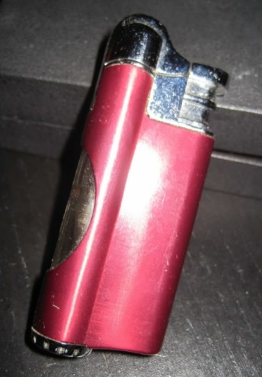 NOVELTY Souvenir Gas Butane Red Jet Lighter - $4.99