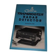 Cobra TRAPSHOOTER Radar Detector Model RD-3110 Owner&#39;s Manual. Free S/H - $6.80