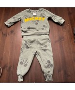Disney Baby Mickey Mouse Two Piece Sweat Suit Baby Size 12 Month - $9.91 CAD
