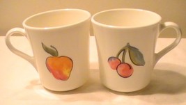 Corning Corelle Fruit Basket Pattern Mugs - Set of 4 - £47.46 GBP