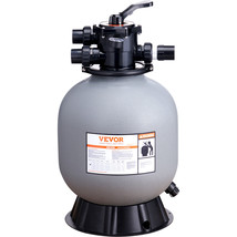 VEVOR Sand Filter 19&quot; Above Inground Swimming Pool Sand Filter with 7-Way Valve - £222.60 GBP