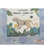 Allessimo 3D Paint Puzzle Reality Wooden (Tiger -17pcs) Model Kit - £6.86 GBP