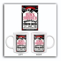 Black Sabbath - Motorhead - Twisted Sister - Anvil - 1983 - Concert Mug - £17.92 GBP+