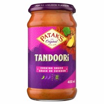 2 Jars of Patak&#39;s Tandoori Cooking Sauce 400ml Each -From Canada -Free S... - £27.90 GBP
