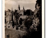 RPPC Grund Eglise Castle Remparts Luxembourg Postcard V23 - $4.90