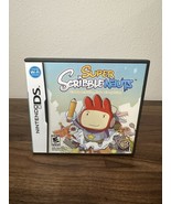 Super Scribblenauts Nintendo DS 2010 Complete video game Create Solve Te... - £7.89 GBP