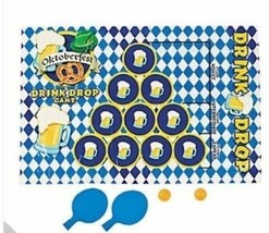 Oktoberfest Drink Drop Drinking Party Game Beer Pong Fun Festival Carniv... - $8.95