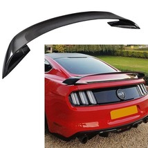 NEW REAL CARBON FIBER GT350R STYLE REAR TRUNK SPOILER FOR FORD MUSTANG 2... - $350.00