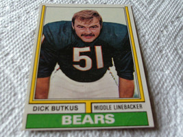 1974 Topps Dick Butkus # 230 Bears !! - £15.81 GBP