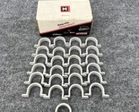 Lot of 25 - Minerallac PS100  1&quot; PVC 2  Hole Plastic Stap New - $19.79