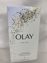 Olay Body Milk Lightweight 48-Hour Hydration Fragrance-Free Lotion moisture 6oz - $4.89
