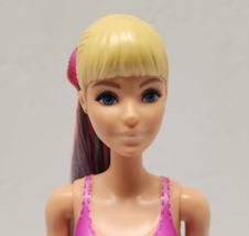 2021 Barbie Color Reveal Series Doll Blonde Pink Swimsuit Stars - £7.74 GBP