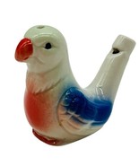 Water Bird Whistle Vintage Ceramic Porcelain Mini Song Bird 2 inch - £11.02 GBP