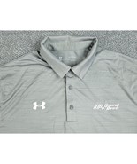 Under Armour Shirt Men&#39;s XL Heat Gear Gray Loose Arm Vented Polo Sport Golf - $326.71 MXN