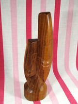 Beautiful Fiji Island The Lovers Native Polyneisan Handcarved Wooden Statue - £21.67 GBP
