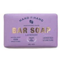 Hand in Hand Bar Soap, Nourishing Cleanser For All Skin Types, Organic Shea and  - £18.43 GBP