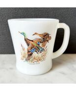 Vintage Fire King Anchor Hocking Mug Coffee Cup D Handle Mallard Duck Hu... - $275.39 MXN