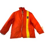Vintage 70s America&#39;s Cup Flotation Jacket Sz Large Talon Zippers Hooded... - $75.00