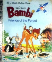 Walt Disney&#39;s Bambi: Friends of the Forest (Little Golden Book 107-56) 1st Ed. - £8.96 GBP