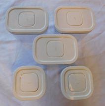 OXO Pop Container Food Storage Lot of 5 Containers with Lids Airtight Pre-owned - £79.12 GBP