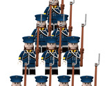 French Revolutionary Wars Prussian Landwehr Infantry 10 Minifigures Lot - $19.89