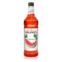 Monin Premium Watermelon Syrup 1L Cocktail Sodas &amp; Beverage Flavoring EX... - $12.64