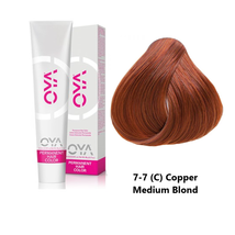 OYA Permanent Hair Color - 7-7 (C) Copper Medium Blond