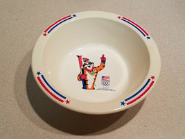 Vintage 1991 Kelloggs USA Olympics Sponsor Tony The Tiger Plastic Cereal Bowl - £7.70 GBP