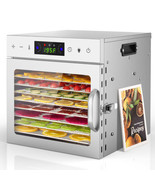 Food Dehydrator, 8 Stainless Steel Trays Dehydrators for Food and Jerky,... - €410,63 EUR